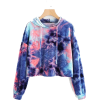 TieDye Cropped Pullover - Swetry - 