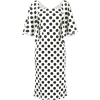 Tie-front Polka Dot Dress - Kleider - $1,713.00  ~ 1,471.27€