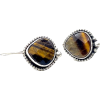 Tigers eye earrings - Uncategorized - 