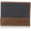 Timberland Men's Baseline Canvas Wallet with Removable Passcase - 钱包 - $12.99  ~ ¥87.04