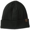 Timberland Men's Heathered Ribbed Watchcap, Black, One Size - Hat - $10.82 