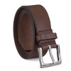 Timberland Mens Leather Belt Classic Jean Belt With Logo Buckle 1.4 Inches Wide (Big And Tall Sizes Available) - Belt - $19.99 