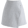 To be Gracious Flap Skorts in Grey - Skirts - 37.00€  ~ $43.08
