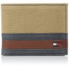 Tommy Hilfiger  Men's  Leather Passcase Wallet With Removable Card Holder - Wallets - $16.79 