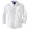 Tommy Hilfiger Boys 2-7 Classic Long Sleeve Woven Shirt Classic White - 长袖衫/女式衬衫 - $37.50  ~ ¥251.26
