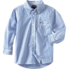 Tommy Hilfiger Boys 8-20 Tommy Stripe Woven Shirt Strong Blue - Long sleeves shirts - $36.58 