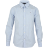 Tommy Hilfiger Boys Williams Stripe Shirt Blue - 長袖シャツ・ブラウス - $74.27  ~ ¥8,359