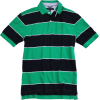 Tommy Hilfiger Classic Stripe Polo Kelly Green - Hemden - kurz - $48.00  ~ 41.23€