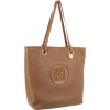 Tommy Hilfiger Easy Tote Pebble Leather Cafe Au Lait - Torby - $121.18  ~ 104.08€