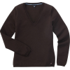 Tommy Hilfiger Ladies' Dora Long Sleeve V-neck Sweater Fence White - Long sleeves shirts - $31.49  ~ £23.93