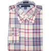 Tommy Hilfiger Men Custom Fit Checkard Long Sleeve Shirt White/Navy/Red/Yellow - Long sleeves shirts - $39.99 
