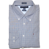 Tommy Hilfiger Men Custom Fit Plaid Long Sleeve Logo Shirt Multi grey/white - Hemden - lang - $44.99  ~ 38.64€