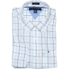 Tommy Hilfiger Men Custom fit Long Sleeve Plaid Shirt White/light blue/navy - Long sleeves shirts - $39.99 