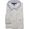 Tommy Hilfiger Men Long Sleeve Logo Oxford Shirt White - Long sleeves shirts - $37.98 