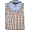 Tommy Hilfiger Men Long Sleeve Plaid Logo Shirt White/Navy/Yellow - 长袖衫/女式衬衫 - $39.99  ~ ¥267.95