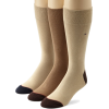 Tommy Hilfiger Men's 3 Pack Heel Toe Flatknit Crew Socks Khaki/camel - Biancheria intima - $16.00  ~ 13.74€