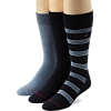 Tommy Hilfiger Men's 3 Pack Multi Stripe Crew Socks Navy/Denim - Underwear - $16.00  ~ £12.16