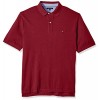 Tommy Hilfiger Men's Big and Tall Ivy Short Sleeve Polo Shirt - Magliette - $56.23  ~ 48.30€