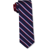 Tommy Hilfiger Men's Buffalo Stripe Tie Navy - Kravatten - $59.50  ~ 51.10€