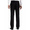 Tommy Hilfiger Men's Flat Front 100% Wool Dress Pant Black - Pants - $52.60 