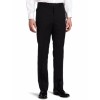 Tommy Hilfiger Men's Flat Front Trim Fit 100% Wool Suit Separate Pant Black pin stripe - Hlače - dolge - $53.28  ~ 45.76€