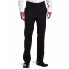 Tommy Hilfiger Men's Flat Front Trim Fit 100% Wool Suit Separate Pant Navy Slim Stripe - Calças - $53.28  ~ 45.76€