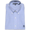 Tommy Hilfiger Men's Long-sleeved Button-down Dress Shirt in Solid Light Blue with Hilfiger Crest (SLIM FIT) - Camisas manga larga - $62.99  ~ 54.10€