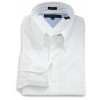 Tommy Hilfiger Men's Pinpoint Dress Shirt with Button Down Collar White - Srajce - dolge - $42.99  ~ 36.92€