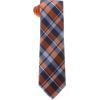 Tommy Hilfiger Men's Satin Bar Stripe Necktie Orange - Tie - $28.47 