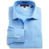 Tommy Hilfiger Men's Slim Fit Poplin Shirt Blue - Koszule - długie - $49.99  ~ 42.94€