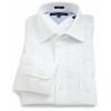 Tommy Hilfiger Men's Textured Slim Fit Solid Dress Shirt White - Long sleeves shirts - $42.99  ~ £32.67
