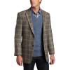 Tommy Hilfiger Men's Two Button Plaid Trim Fit Sport Coat Gray - Jacket - coats - $129.99 