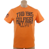 Tommy Hilfiger Mens Classic Fit Short Sleve Graphic T-Shirt Orange - T-shirts - $29.99 