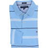 Tommy Hilfiger Mens Custom Fit Short Sleeve Logo Polo Shirt Light Blue - Hemden - kurz - $59.99  ~ 51.52€