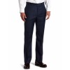 Tommy Hilfiger Mens Flat Front Trim Fit 100% Wool Suit Separate Pant Blue - Calças - $77.15  ~ 66.26€