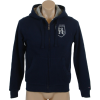 Tommy Hilfiger Mens Fur Lined Full Zip Hooded Sweatshirt Navy blue - Long sleeves shirts - $89.99 