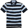 Tommy Hilfiger Navy Davidson Stripe Polo - 半袖衫/女式衬衫 - $39.99  ~ ¥267.95