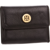 Tommy Hilfiger TH Charm Plaque-French Pebble Wallet - Carteiras - $88.00  ~ 75.58€
