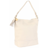 Tommy Hilfiger Tasseled Pebble Shoulder Bag Winter White - Torbe - $178.00  ~ 152.88€