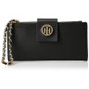 Tommy Hilfiger Th Double Zip Leather Wristlet - Wallets - $59.98 