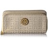 Tommy Hilfiger Th Jacquard Double Zip Wallet Wallet - Wallets - $68.00 