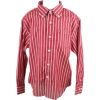 Tommy Hilfiger Toddler Boys/Boys Red Striped Long Sleeved Oxford Shirt - Camisa - longa - $38.95  ~ 33.45€