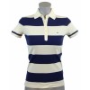 Tommy Hilfiger Women Classic Fit Logo Polo Shirt Navy/White - Shirts - $44.99 