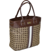 Tommy Hilfiger Women Logo Large Tote Handbag Brown/coffee/tan - Hand bag - $92.00 