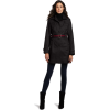 Tommy Hilfiger Women's Marlo Water Resistant Fall Rain Trench Coat Black - 外套 - $125.00  ~ ¥837.54