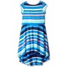 Tommy Hilfiger Girls' Yarn Dye Variegated High-Low Dress - Dresses - $20.00 