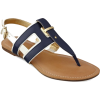 Tommy Hilfiger Women's Lynnie Flat Thong - Sandały - 