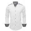 Tom's Ware Mens Trim Shoulder Long Sleeve Dress Shirts - Camicie (corte) - $27.99  ~ 24.04€