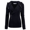Tom's Ware Women Slim fit Zip-up Hoodie Jacket - Jacket - coats - $24.99 