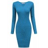 Tom's Ware Womens Casual Fitted Package Hip Sweater Mini Dress - Haljine - $15.99  ~ 13.73€